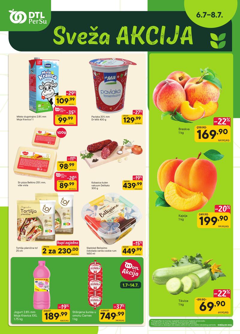 PerSu katalog akcija Sveža akcija