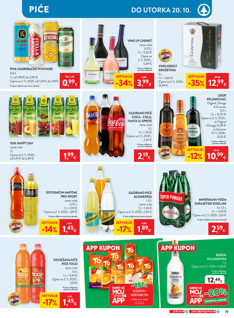 Spar katalog - Tjedna akcija