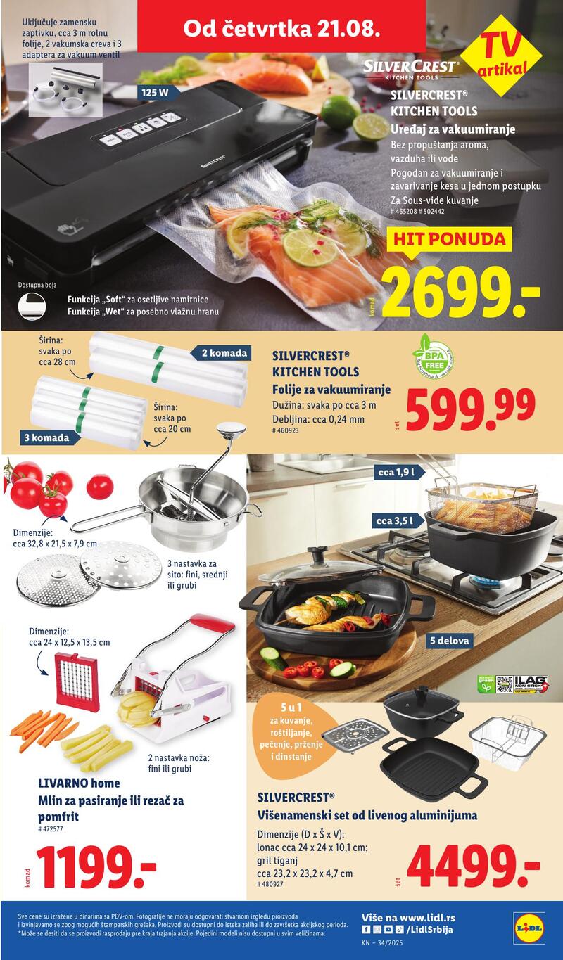 Lidl katalog akcija neprehrana