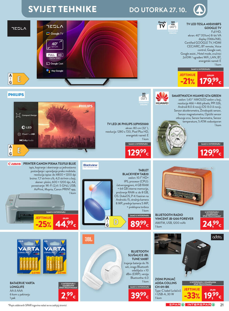 Spar katalog - Tjedna akcija