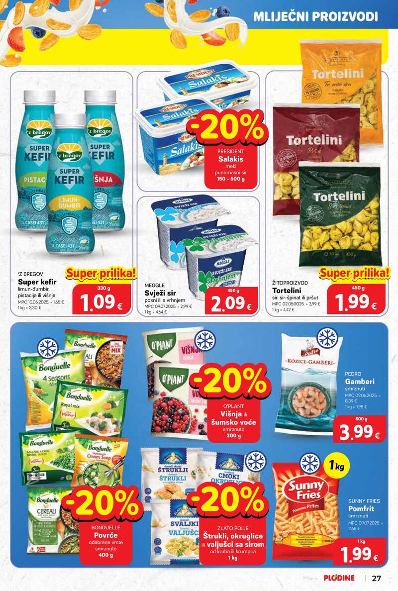 Plodine kataloška akcija