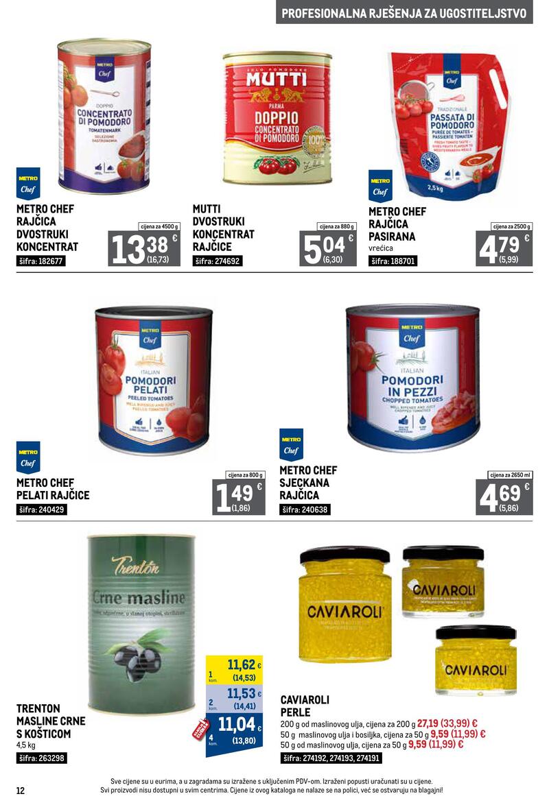Metro katalog - Profesionalna rješenja za ugostiteljstvo