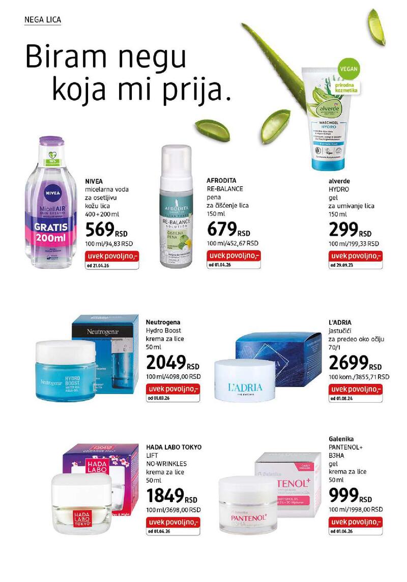 DM Drogerie katalog akcija