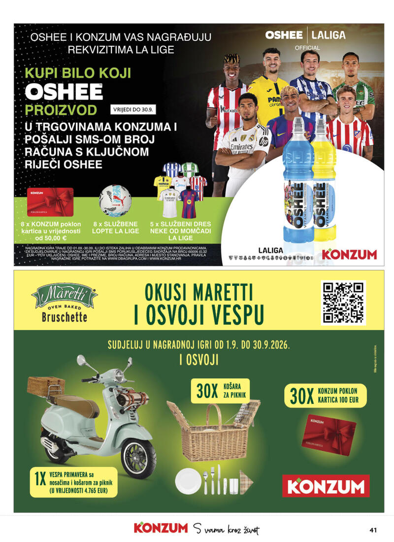 Konzum kataloška akcija