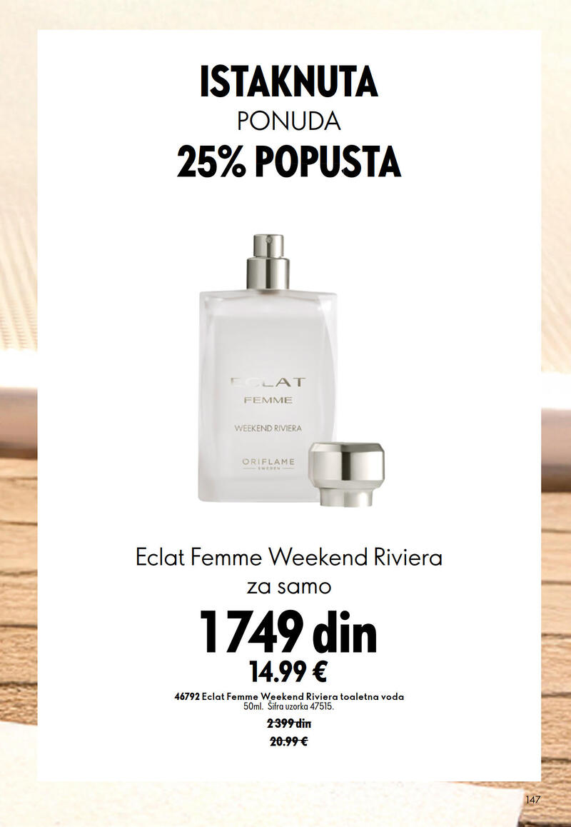 Oriflame katalog akcija