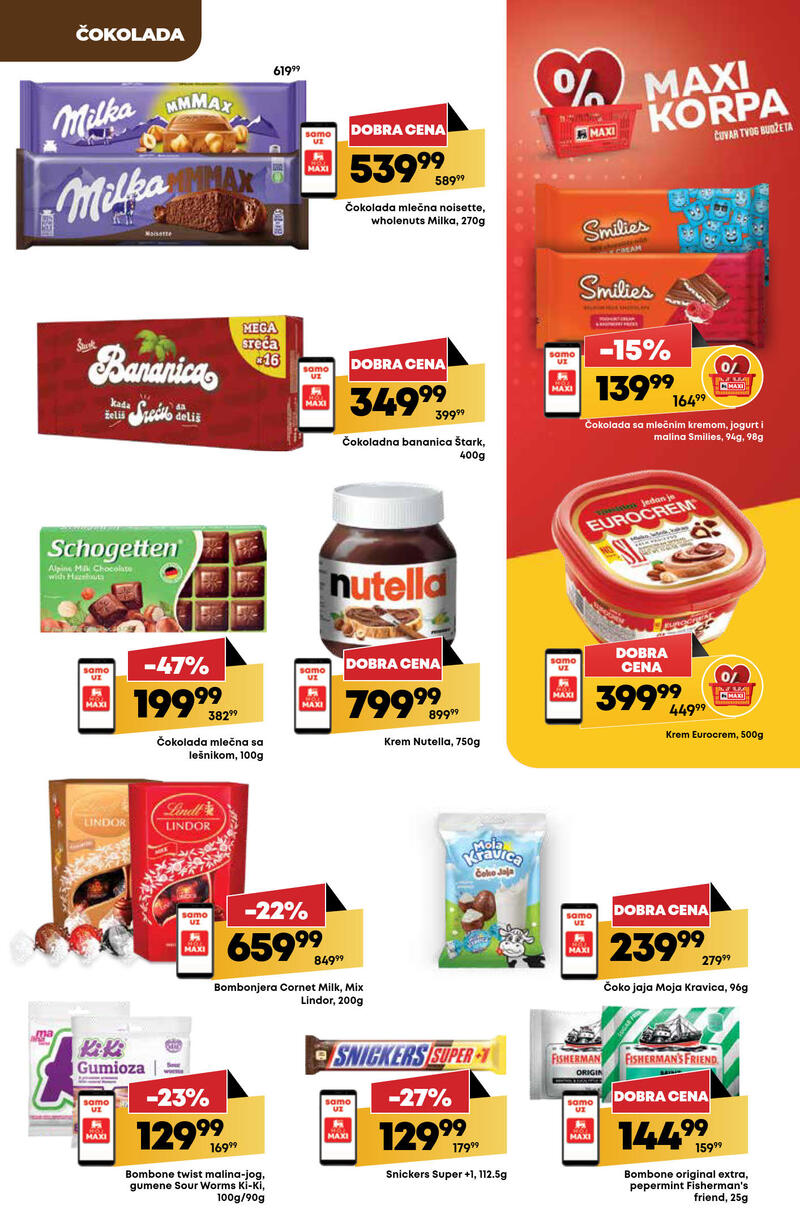Mega Maxi nedeljna akcija