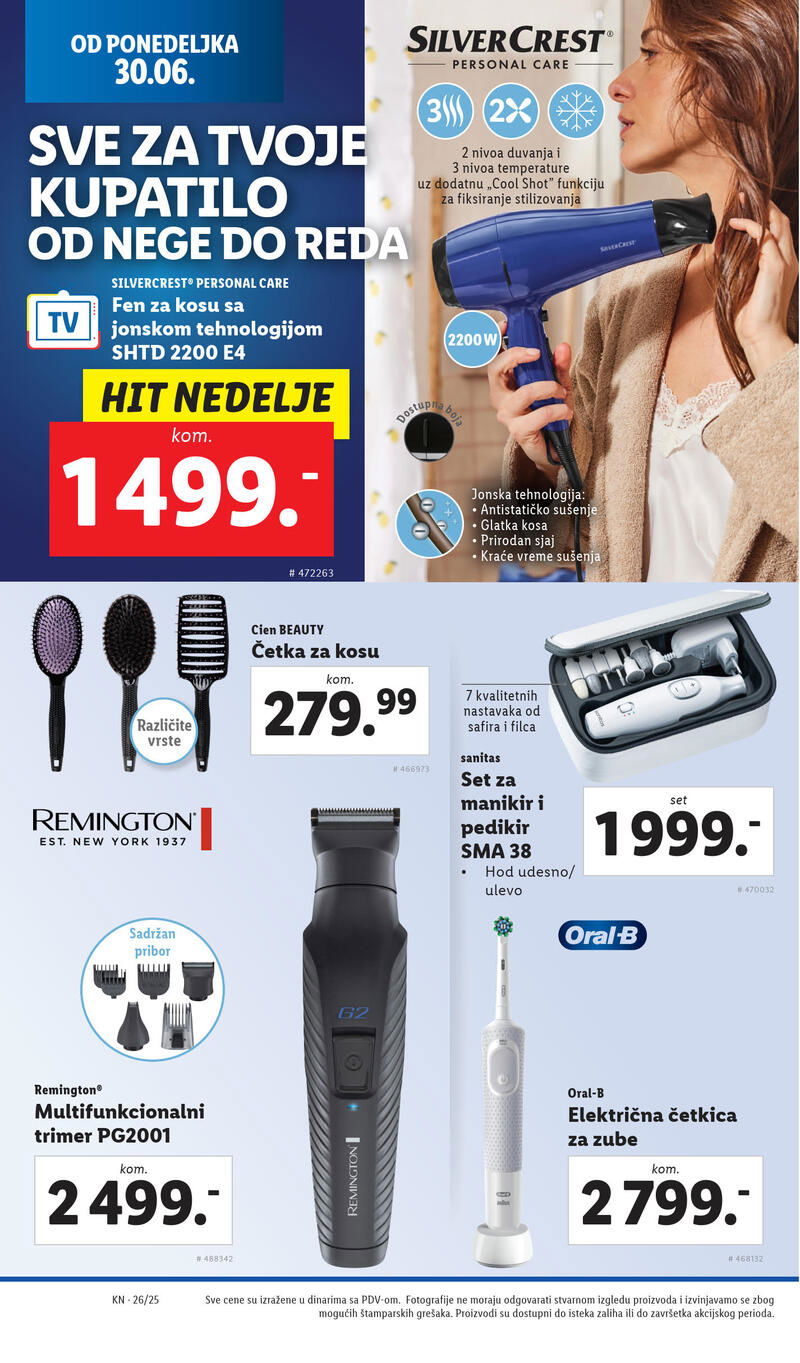 Lidl katalog akcija neprehrana