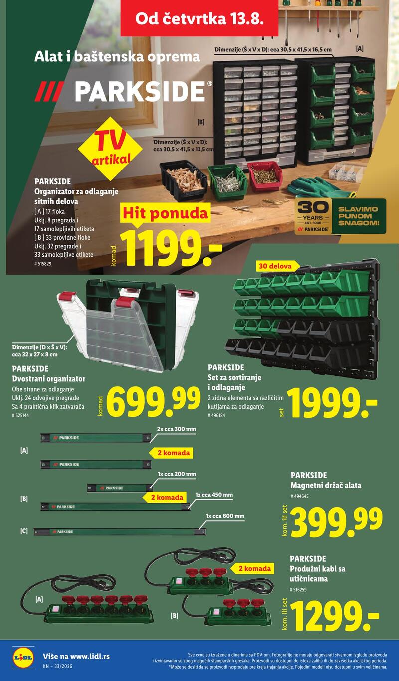 Lidl katalog akcija