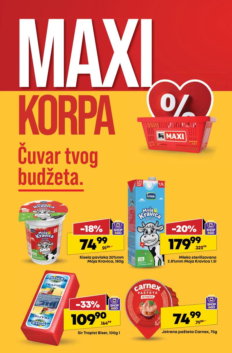 Mega Maxi nedeljna akcija