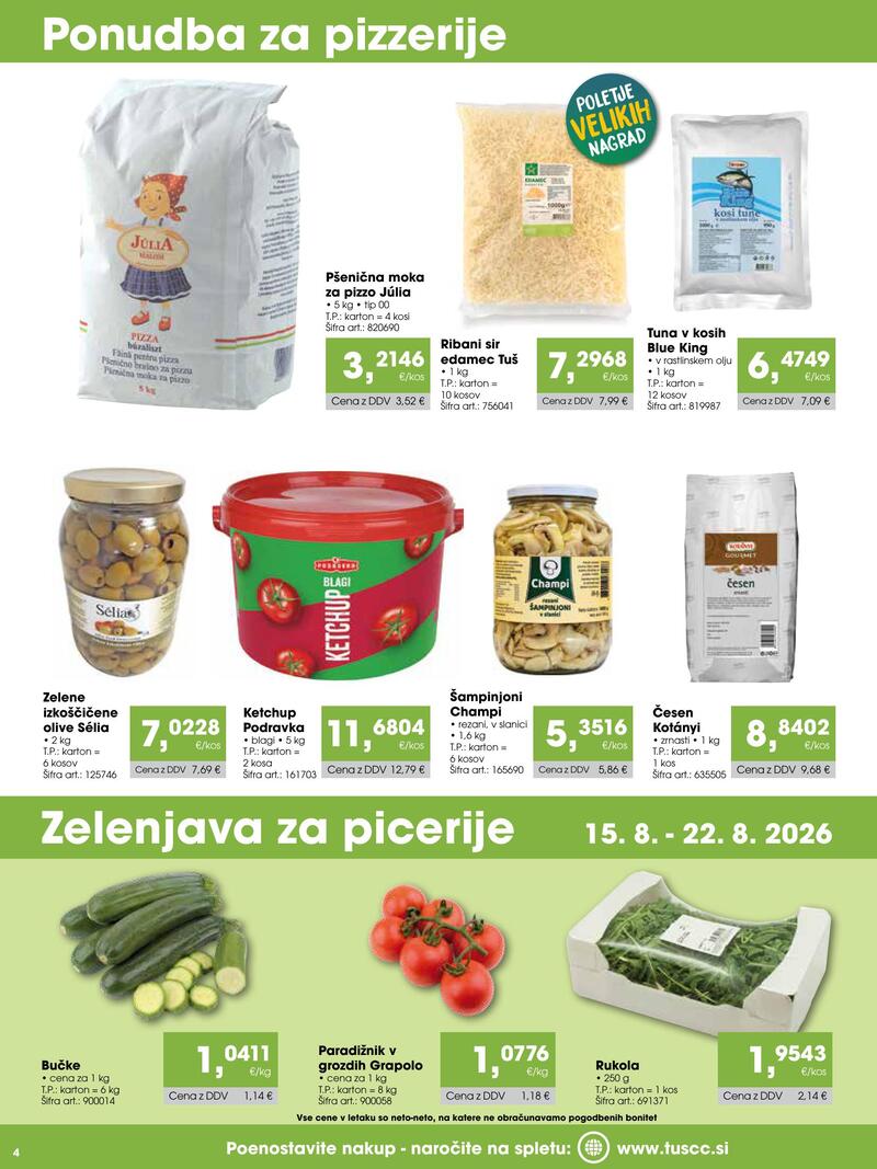 Tuš Cash & Carry gostinec