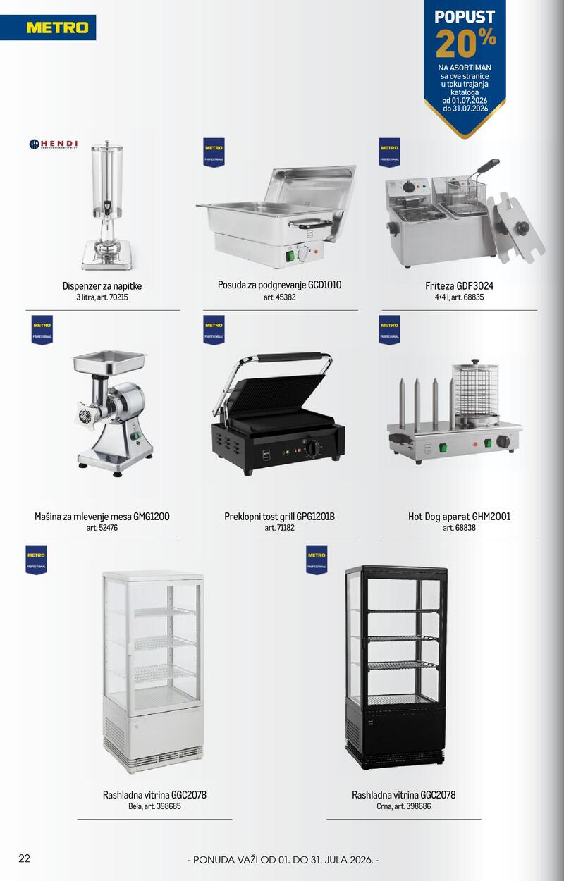 Metro katalog ugostitelji