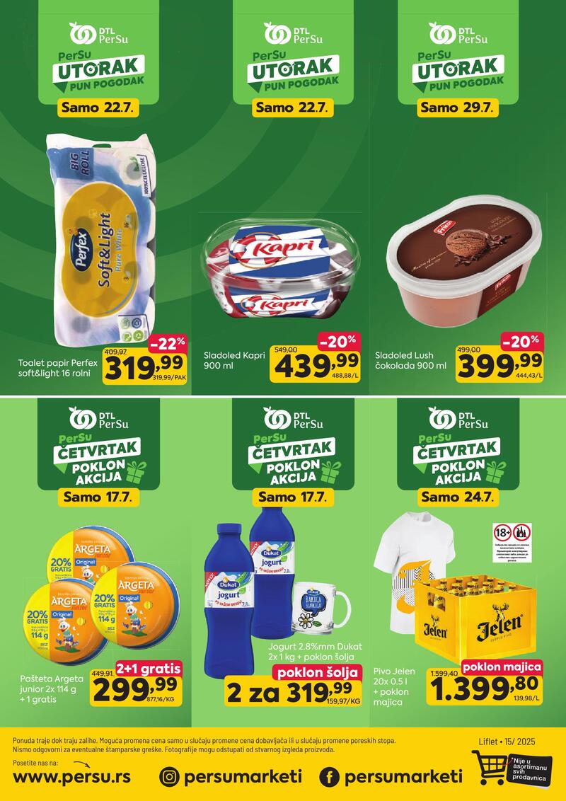 Persu super akcija