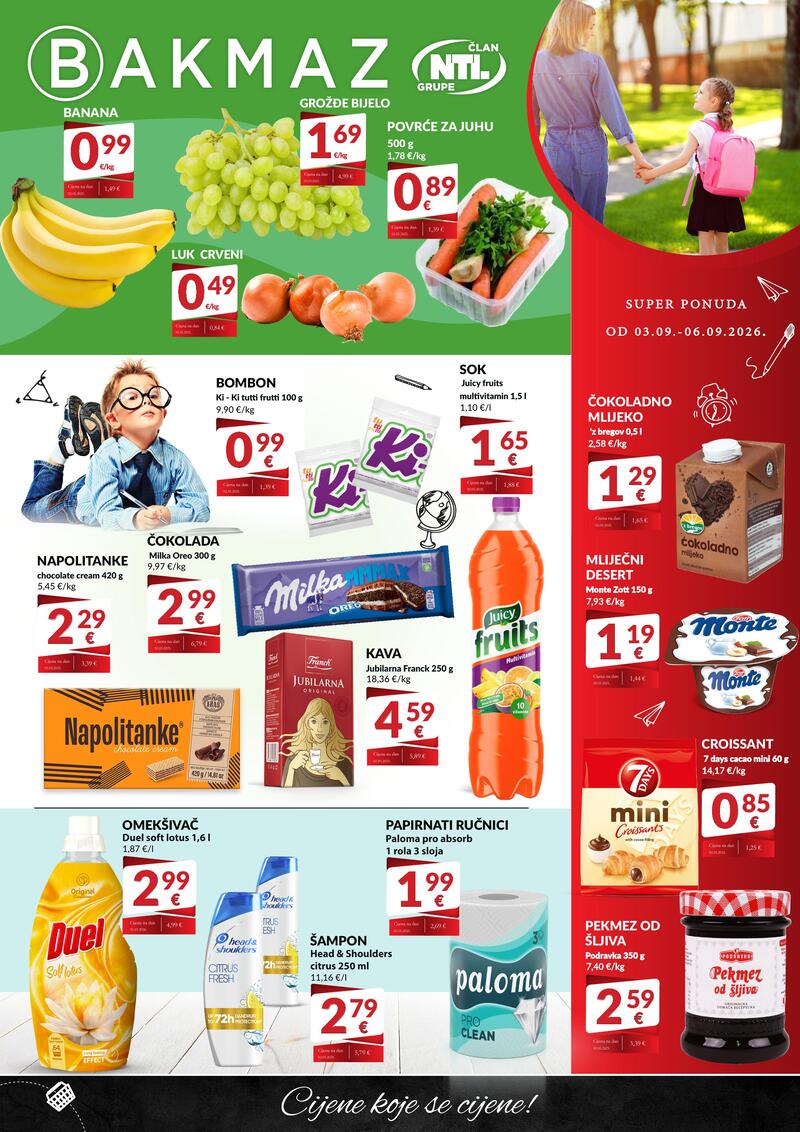 Bakmaz katalog akcija Super ponuda
