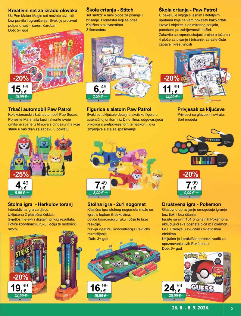 KTC katalog igračke i tekstil