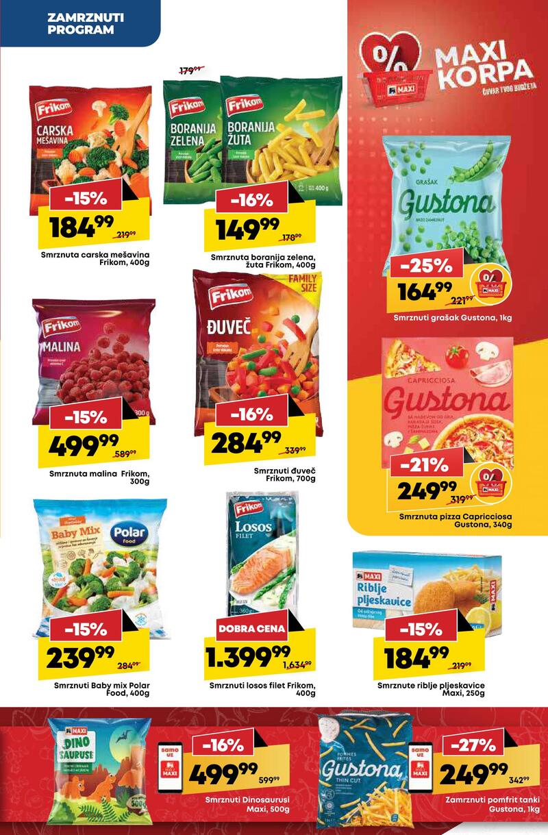 Mega Maxi nedeljna akcija