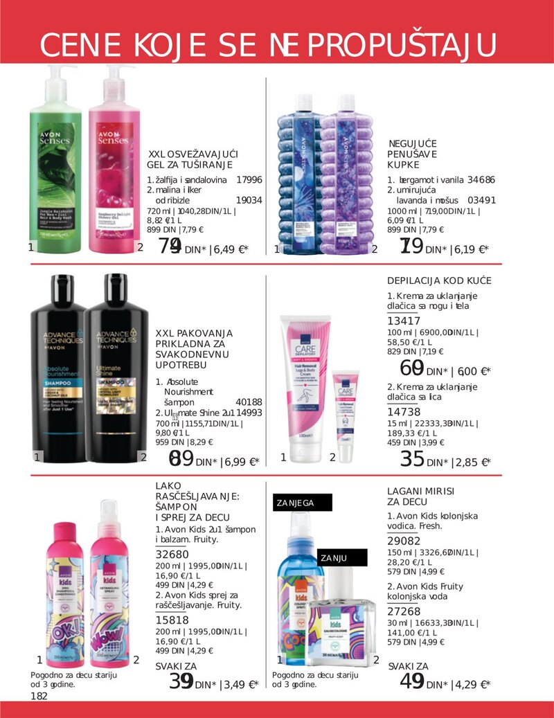 Avon katalog akcija