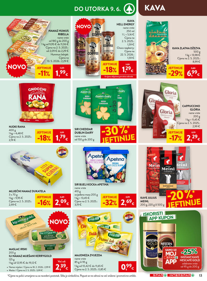 Spar kataloška akcija