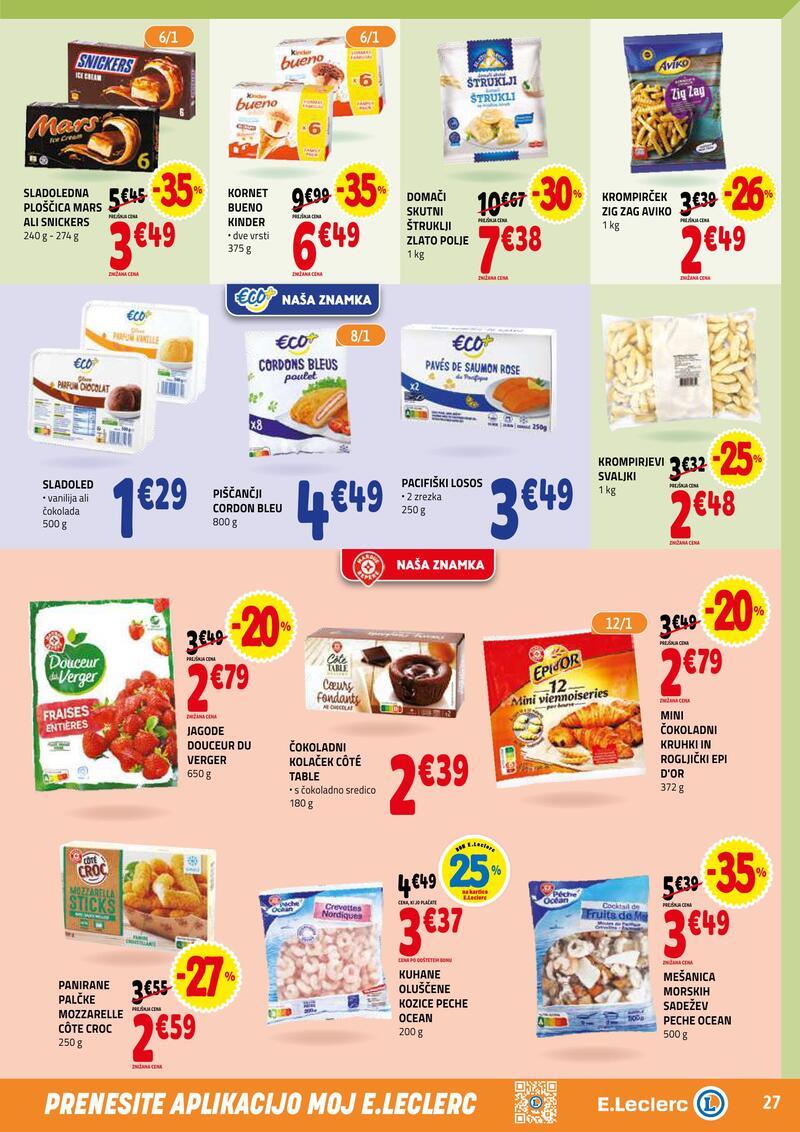 E.Leclerc katalog - Dvotedenska akcija