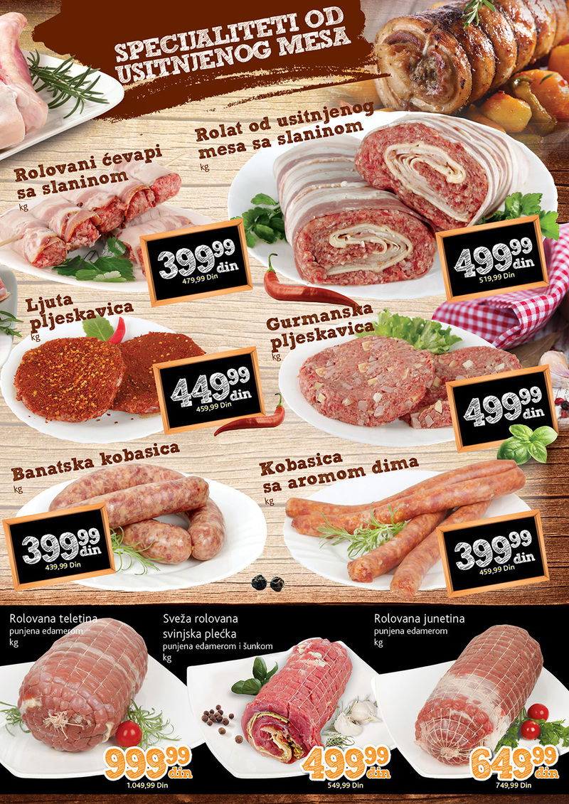 Idea katalog nedelja mesa