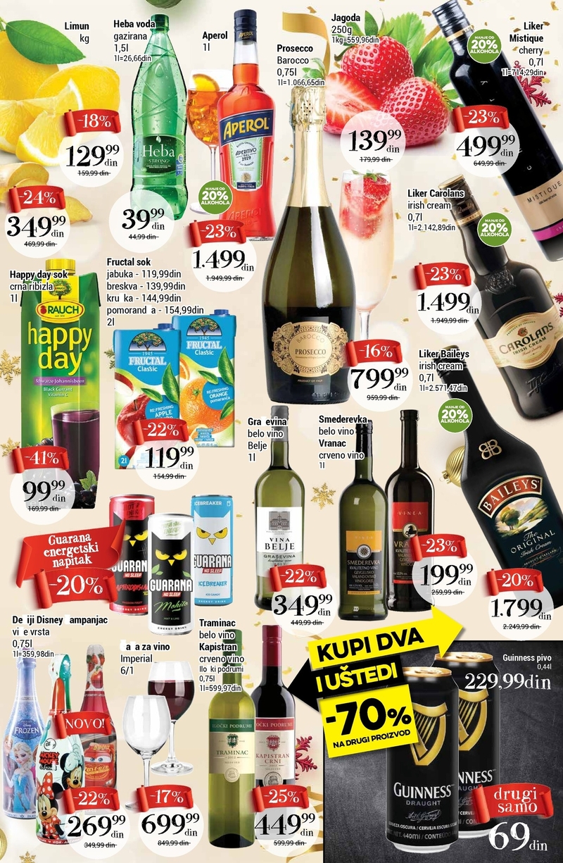 Idea katalog nedelja pića
