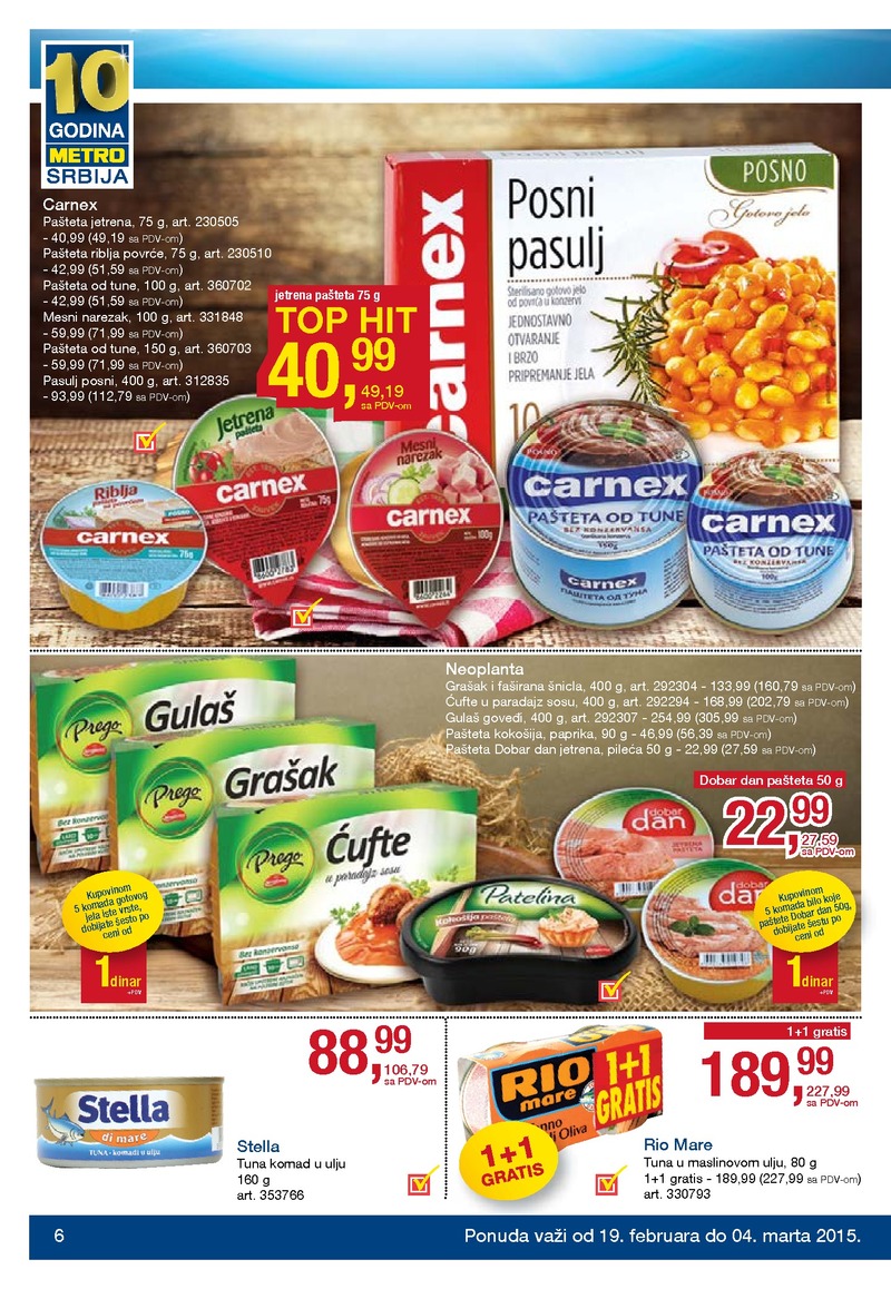 Metro katalog šampionske ponude