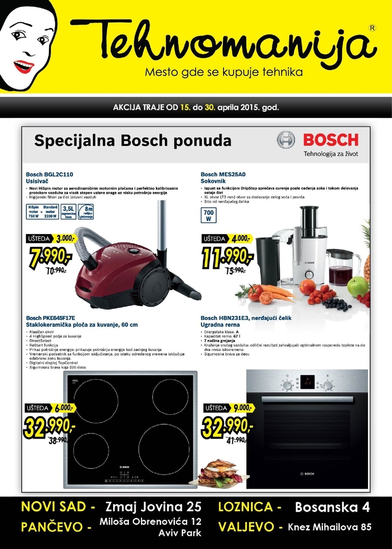 Tehnomanija katalog Bosch specijal
