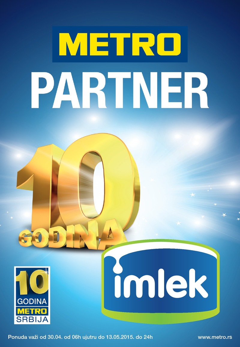 Metro katalog partner Imlek