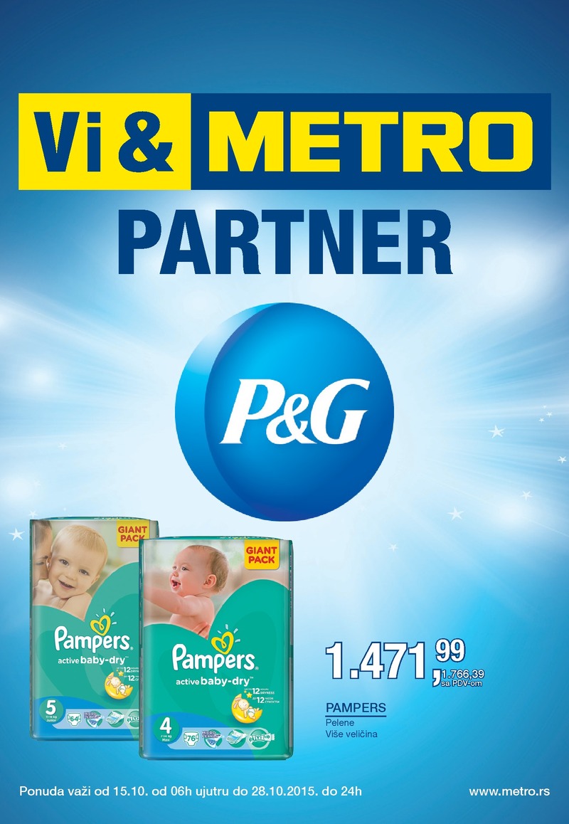 Metro katalog partner P&G