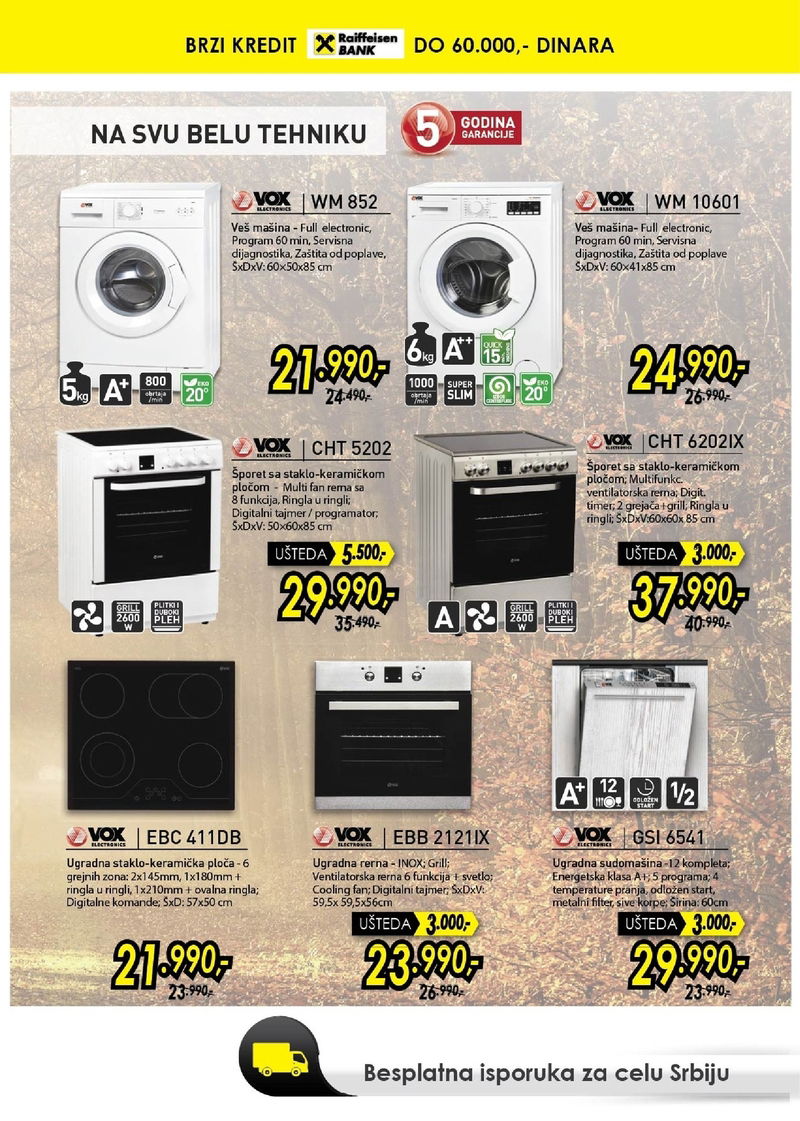 Tehnomanija katalog Vox specijal