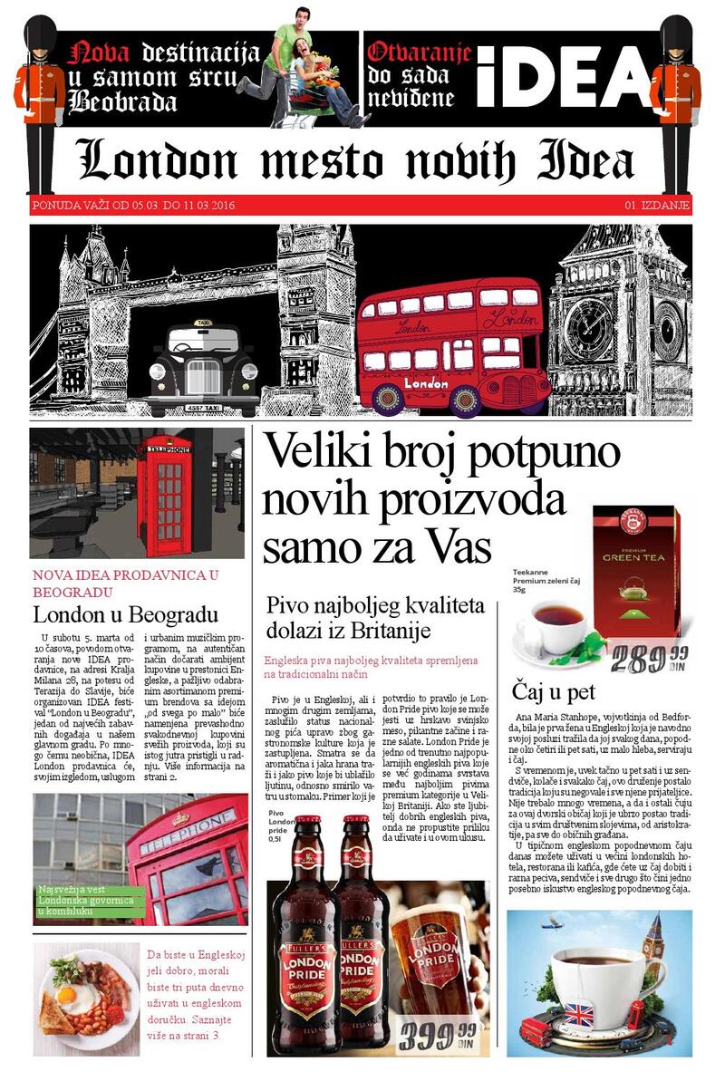 Idea katalog kod Londona