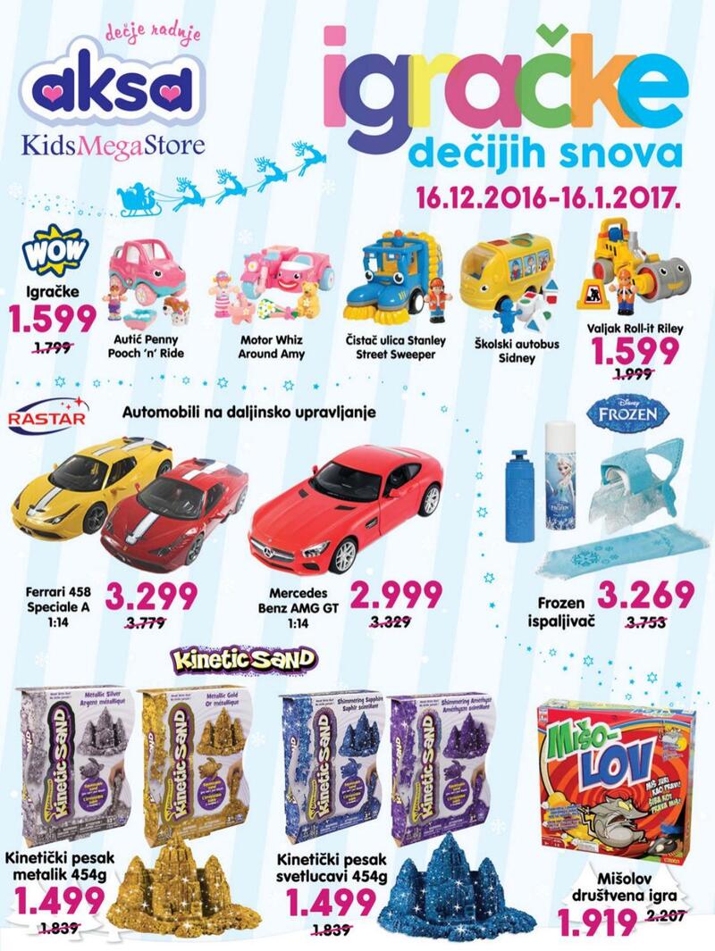 Aksa katalog igračke