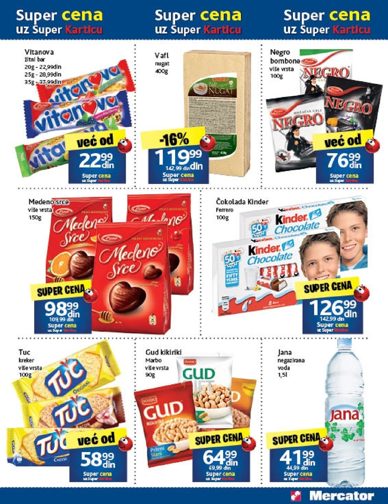 Mercator katalog super kartica