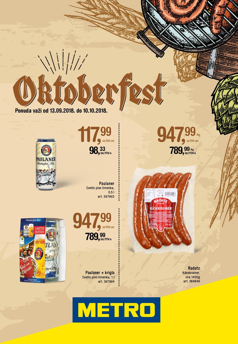 Metro katalog Oktoberfest