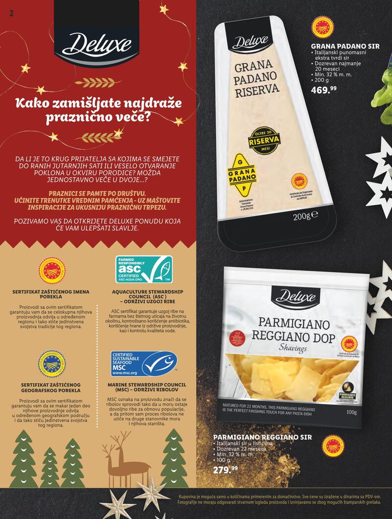 Lidl katalog hedonizam u boji praznika