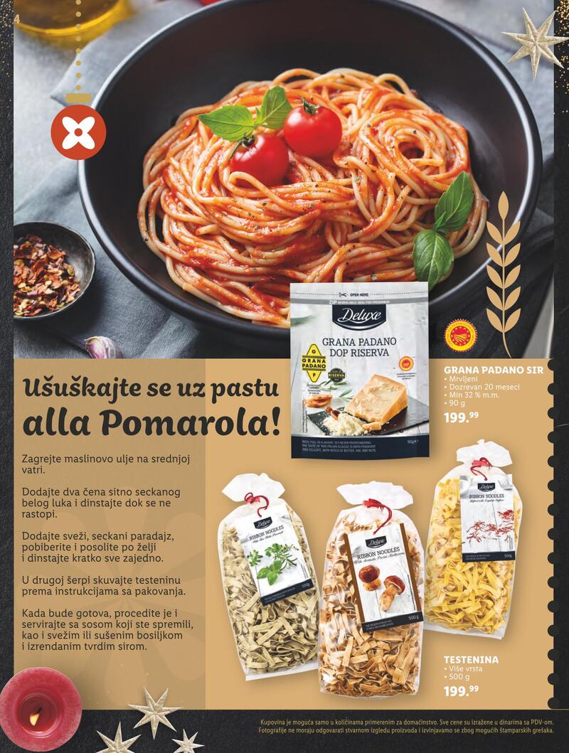 Lidl katalog hedonizam u boji praznika