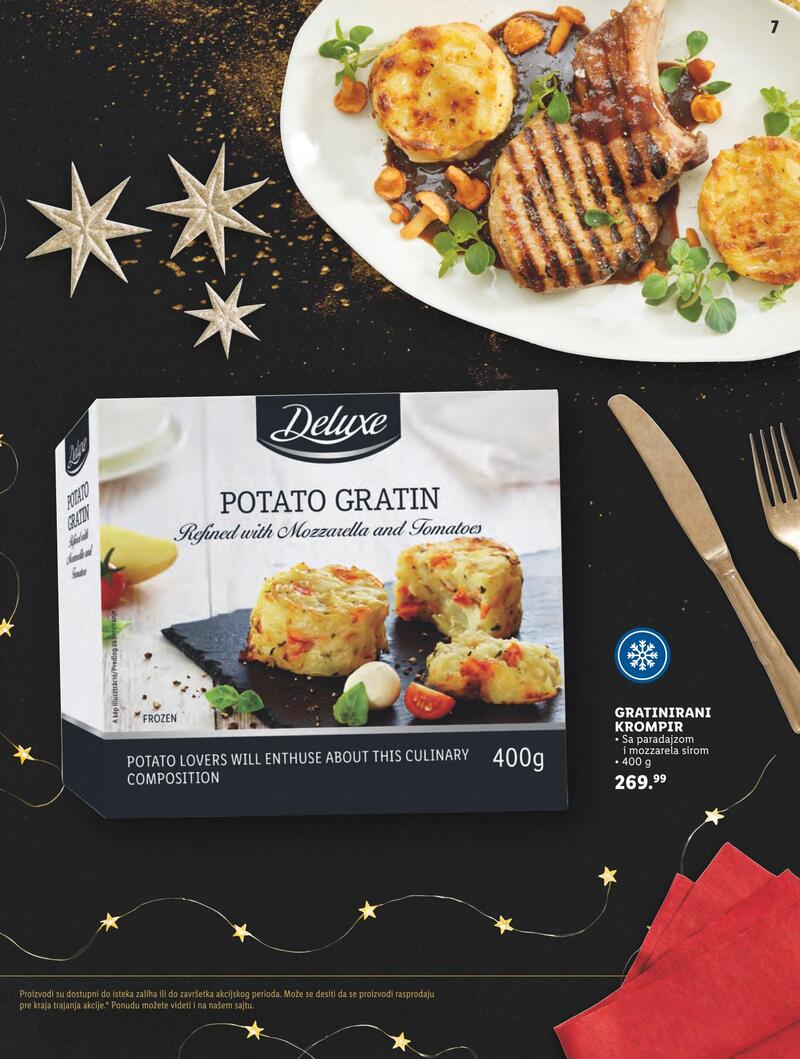 Lidl katalog hedonizam u boji praznika