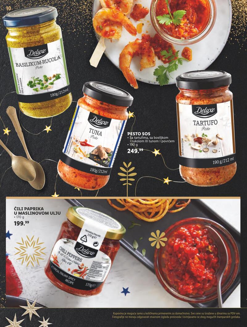 Lidl katalog hedonizam u boji praznika