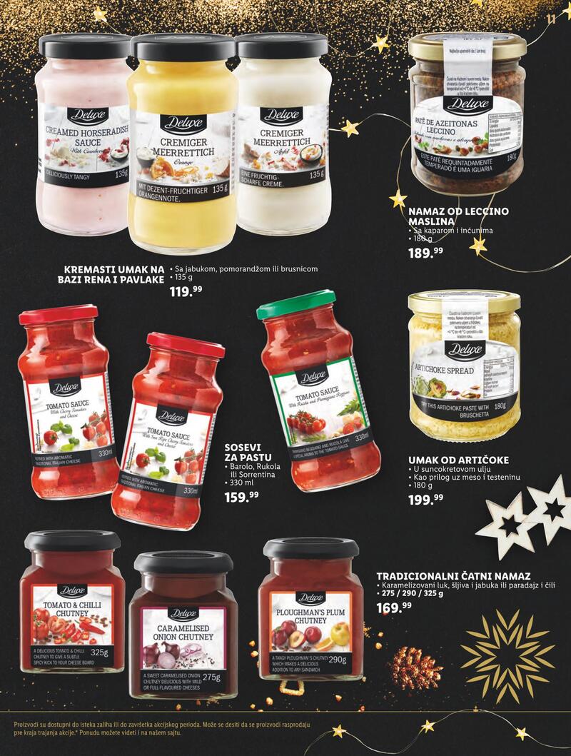 Lidl katalog hedonizam u boji praznika