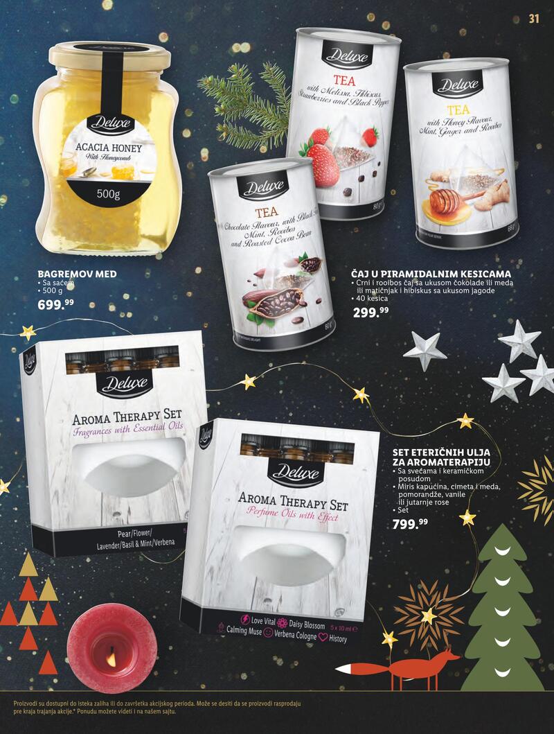 Lidl katalog hedonizam u boji praznika