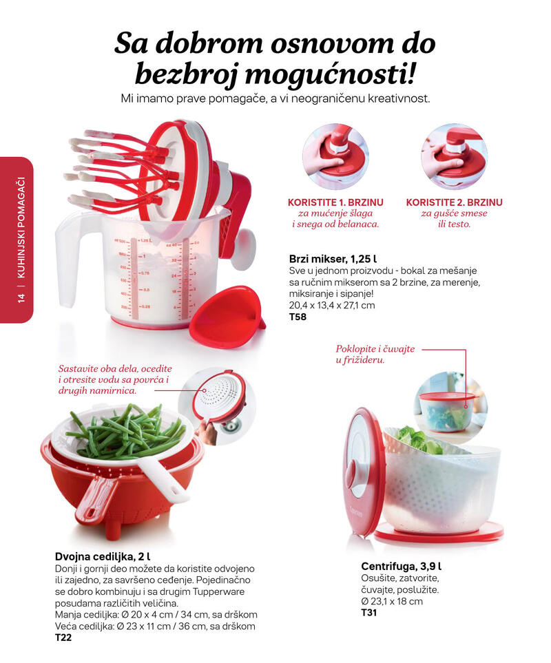 Tupperware katalog akcija