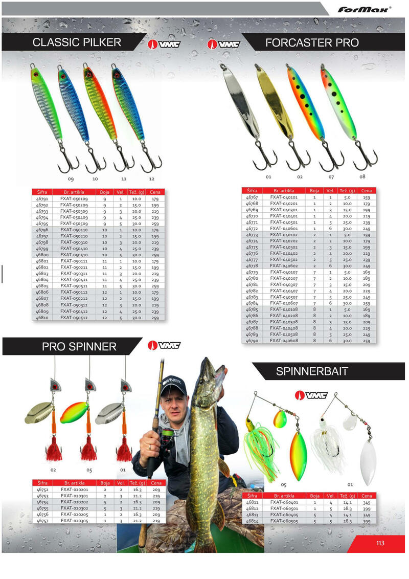 Formax fishing katalog