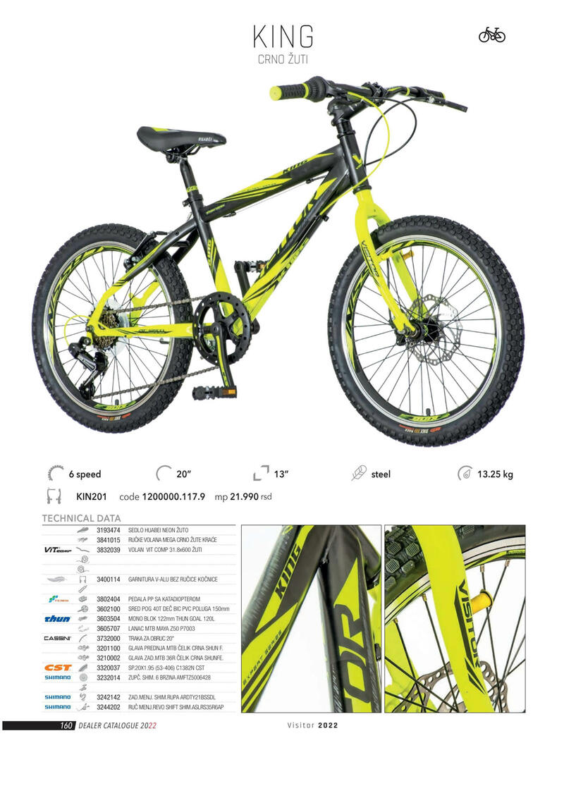 Venera bike visitor katalog