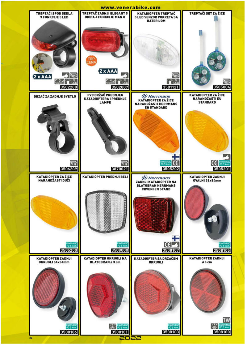 Venera bike parts katalog