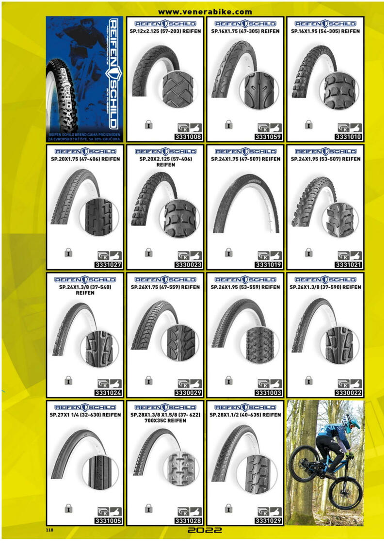 Venera bike parts katalog
