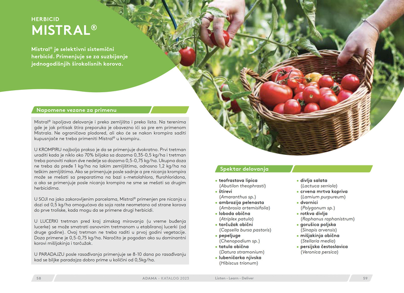 Adama katalog