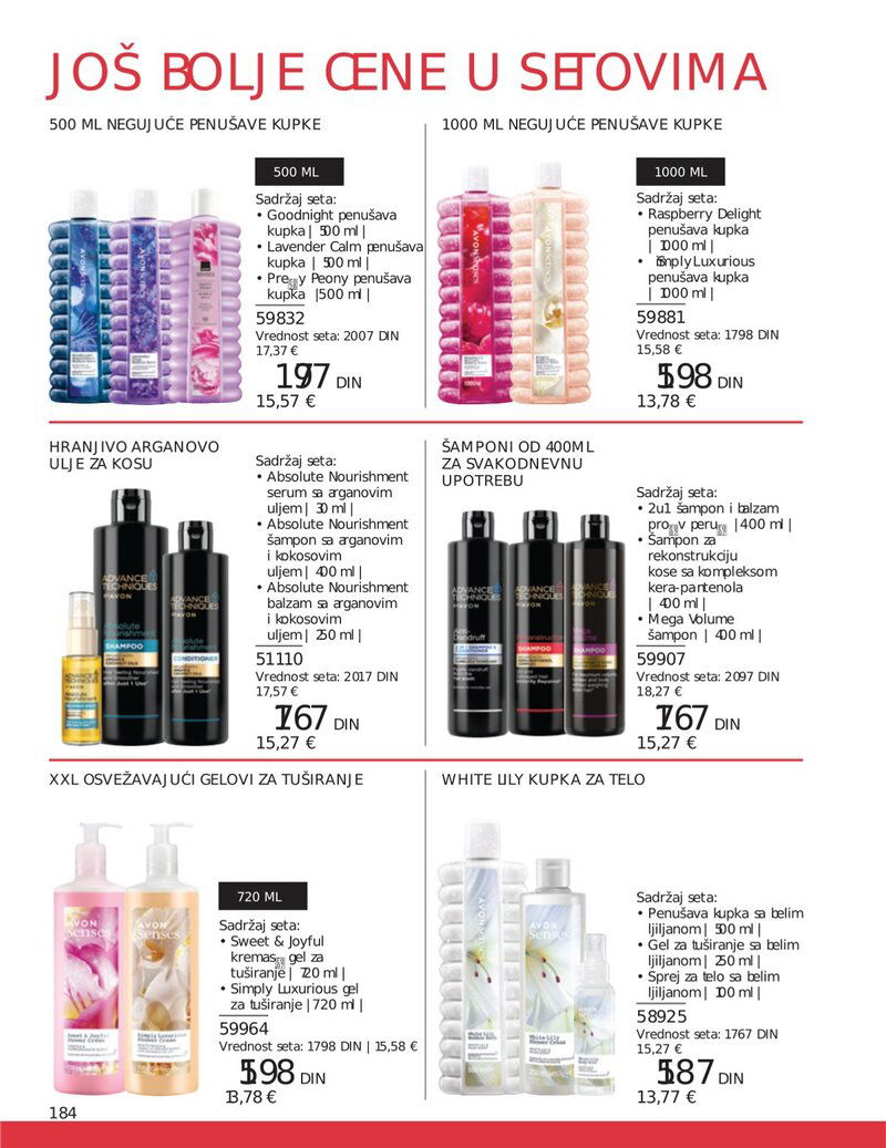 Avon katalog akcija