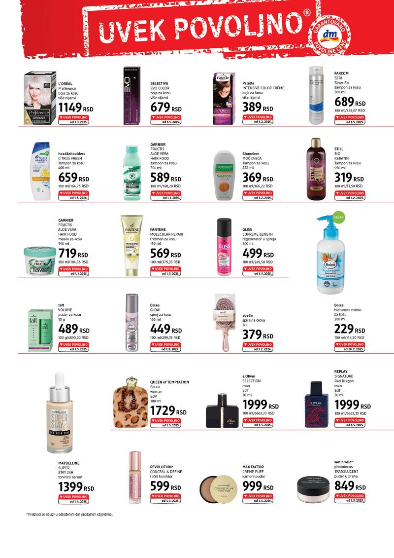 DM Drogerie katalog super cene