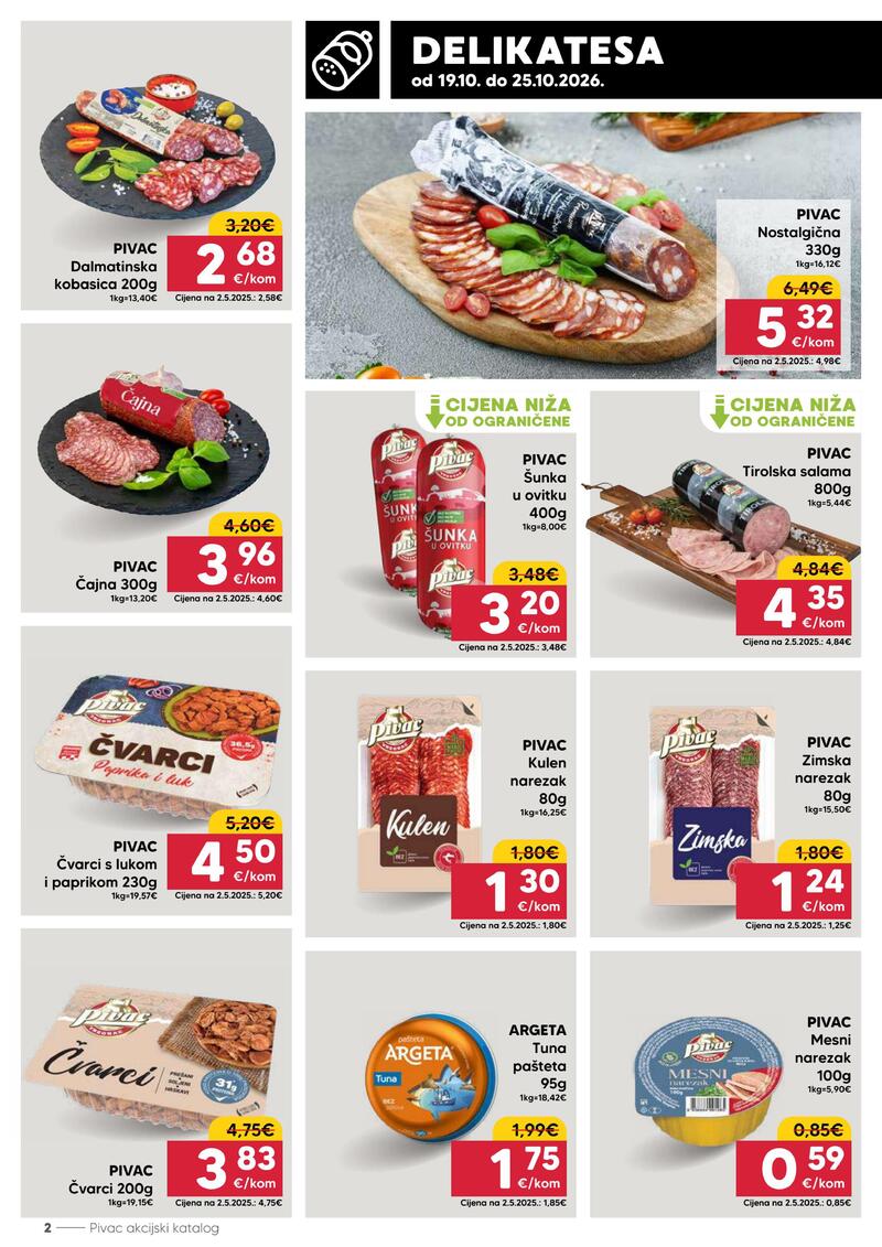 Pivac katalog - Tjedna akcija