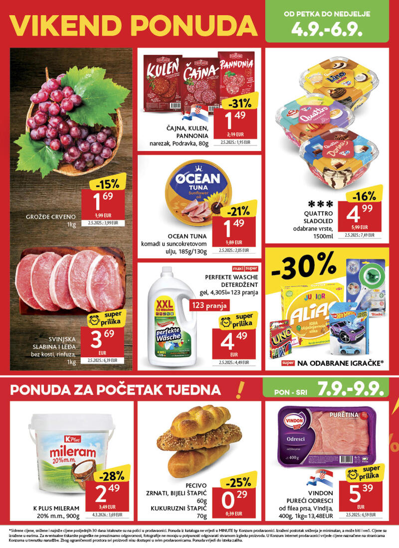 Konzum kataloška akcija