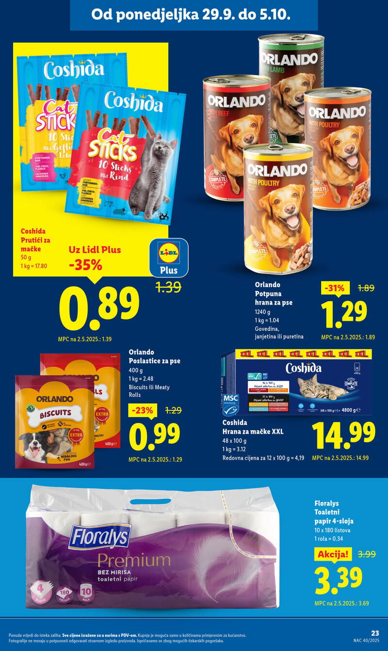Lidl kataloška akcija